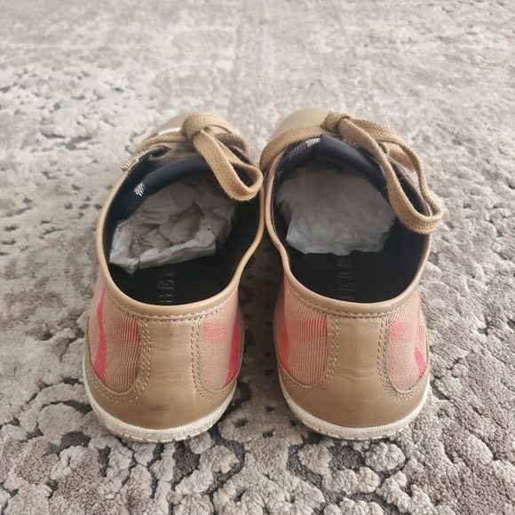 Burberry Vintage Housecheck Low Top Allstar Sneakers 38 - Picture 5 of 7